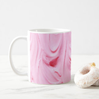 PInk Frosting Swirl Koffiemok