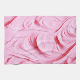 PInk Frosting Swirl Theedoek