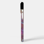 PINK FUCHSIA ABSTRACT Blue Sapphire Gemstone Case-Mate iPhone Case (Achterkant / Links)