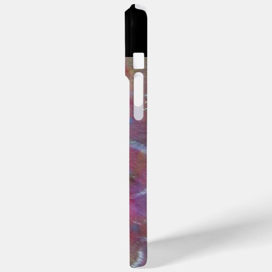 PINK FUCHSIA BLUE ABSTRACT Red Ruby Gemstone Case-Mate iPhone Case (Achterkant / Links)