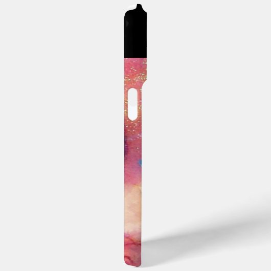 PINK FUCHSIA BLUE ABSTRACT Red Ruby Gemstone Case-Mate iPhone Case (Achterkant / Rechts)