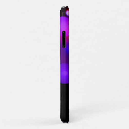 PINK FUCHSIA PAARSE FRACTABUBBELS Case-Mate iPhone CASE (Achterkant/rechts)