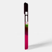 PINK FUCHSIA PAARSE FRACTABUBBELS IN BLACK Case-Mate iPhone CASE (Achterkant / Links)