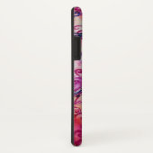 PINK FUCHSIA WHIMSICAL FLOURISHES MET HEART Case-Mate iPhone CASE (Achterkant/rechts)