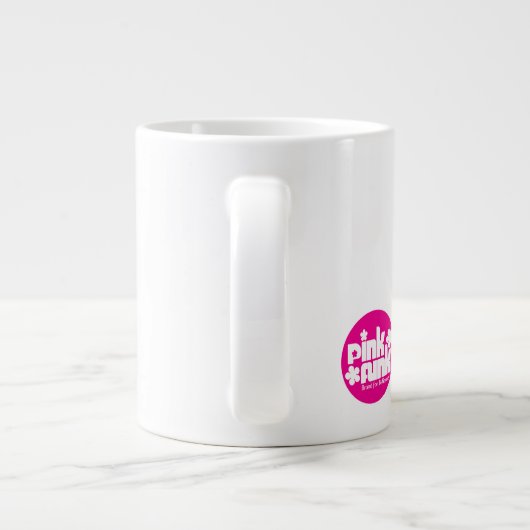 Pink Funk Dope Chick Jumbo Mok (Achterkant)