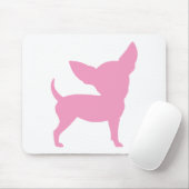 Pink Funny Chihuahua Muismat (Met muis)