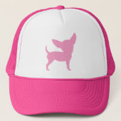 Pink Funny Chihuahua Trucker Pet (Voorkant)