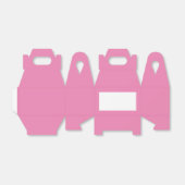 Pink Gable Favor Box Bedankdoosjes (Uitgevouwen)