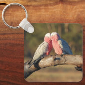 Pink Galahs Sleutelhanger (Voorkant)