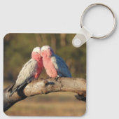 Pink Galahs Sleutelhanger (Achterkant)