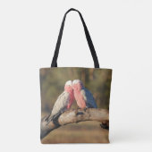 Pink Galahs Tote Bag (Achterkant)