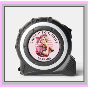  Pink Gal's Got Drive Naam Rolmaat