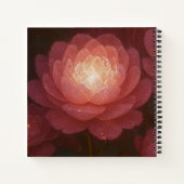 Pink Garden Fairies Hardcover Spiral Notebook Notitieboek (Achterkant)