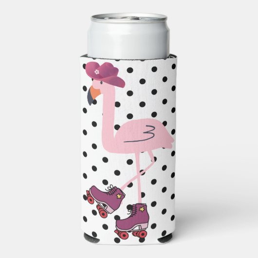 pink garza seltzer blikjeskoeler (Seltzer Achterkant)