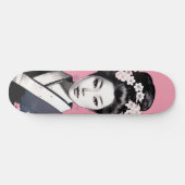 Pink Geisha Persoonlijk Skateboard (Horizontaal)