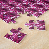 Pink Gemstone Pattern Legpuzzel (Zijkant)