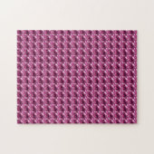 Pink Gemstone Pattern Legpuzzel (Horizontaal)