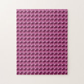 Pink Gemstone Pattern Legpuzzel (Verticaal)