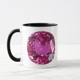 Pink Gemstone Pattern Mok