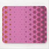 Pink geometric design mouse pad muismat (Voorkant)