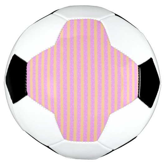 Pink Geometric  Voetbal (Gedraaid)