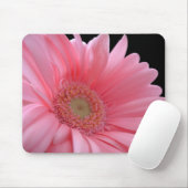 Pink Gerber Daisy Muismat (Met muis)