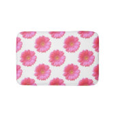 Pink gerbera daisy badmat (Voorkant)