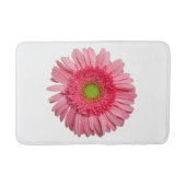 Pink Gerbera Daisy Badmat (Voorkant)