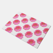 Pink gerbera daisy deurmat (Schuin)