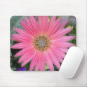 Pink Gerbera Daisy Flowers Mousepad Muismat (Met muis)