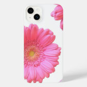 Pink gerbera daisy iPhone hoesje (Achterkant)