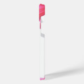 Pink gerbera daisy iPhone hoesje (Linkerkant)