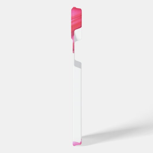 Pink gerbera daisy iPhone hoesje (Linkerkant)