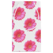Pink gerbera daisy klein cadeauzakje (Achterkant)