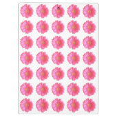Pink gerbera daisy klembord (Achterkant)