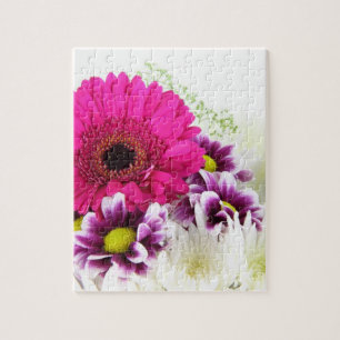 Pink Gerbera Daisy Legpuzzel