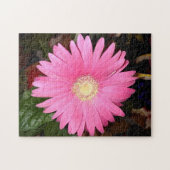 Pink Gerbera Daisy Legpuzzel (Horizontaal)