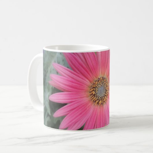 Pink Gerbera Daisy Mok (Voorkant links)