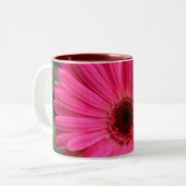 Pink Gerbera Daisy Mok (Voorkant links)