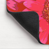 Pink Gerbera Daisy Mousepad Muismat (Hoek)