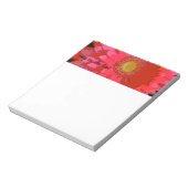 Pink Gerbera Daisy Notitieblok (Linkerzijde)