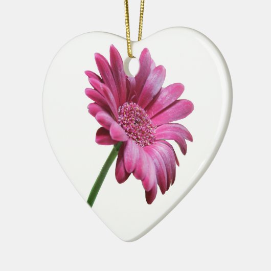 Pink Gerbera Daisy Ornament (Links)