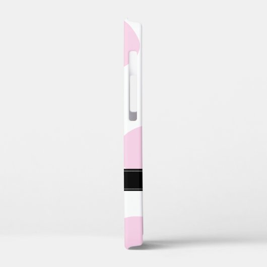 Pink Gerbera Daisy Polka Dot Case-Mate iPhone Case (Achterkant / Links)