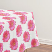 Pink gerbera daisy tafelkleed (Voorbeeld)