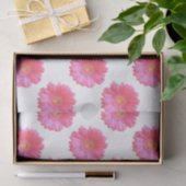 Pink gerbera daisy tissuepapier (Geschenk)
