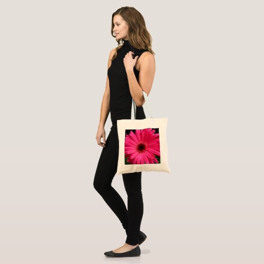 Pink Gerbera Daisy Tote Bag (Voorkant (model))