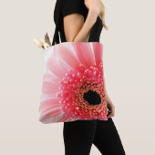 Pink Gerbera Daisy Tote Bag (Dichtbij)