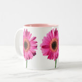 Pink Gerbera Mok (Voorkant links)