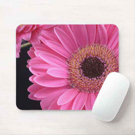 Pink Gerbera Muismat (Met muis)