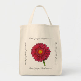 Pink Gerbera Tote Bag